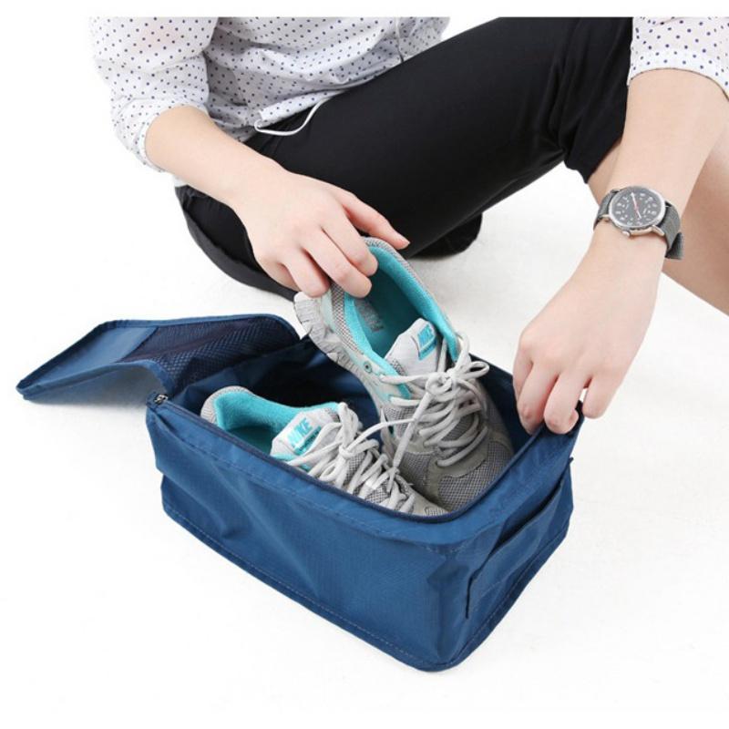 

Portable Travel Storage Bag Nylon Bags for Shoes Travel Suitcase Shoes Pouch Waterproof Storage Bags Organizer