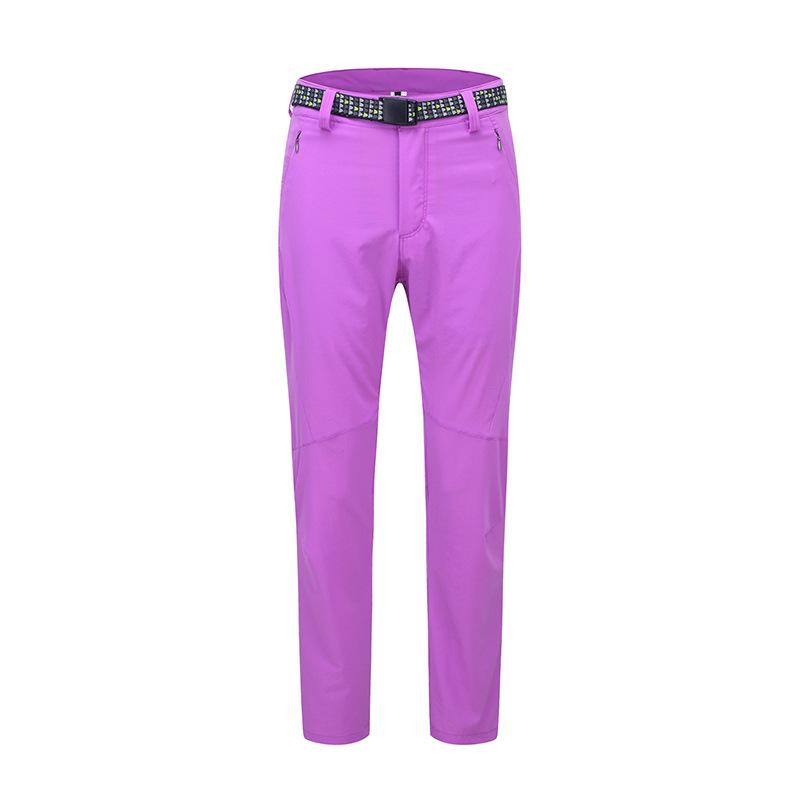 

Outdoor Quick-dry Pants Women Summer Thin Sports Casual Light Climbing Long Pants Solid Color Elastic Moisture Wicking, Army green