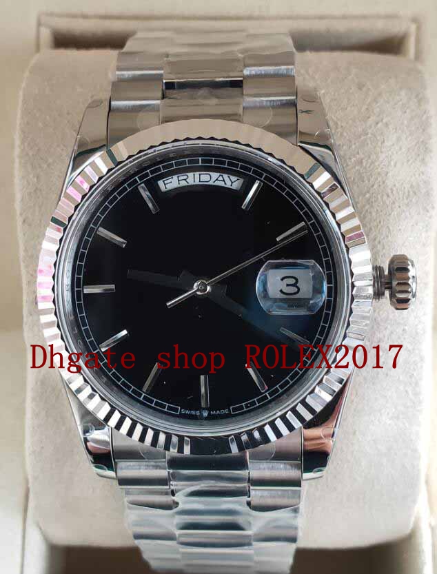 

Men's Top Quality BP V5 Roman Version 36mm Day Date 118239 President Asia 2813 Movement Mechanical Automatic Mens Women's Watches, 01