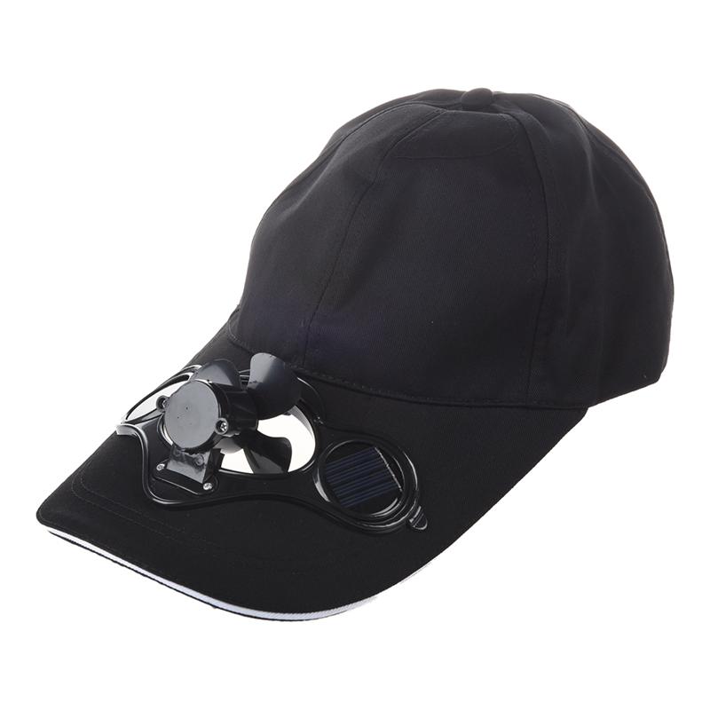 

Summer Outdoor Solar Sun Power Hat Cap Cooling Cool Fan for Golf Baseball Sport