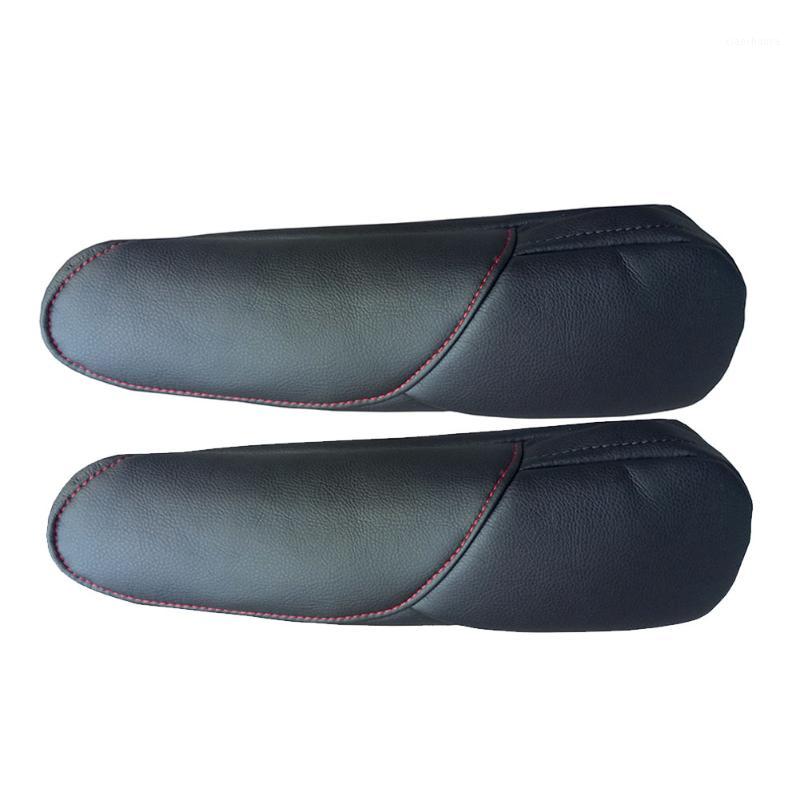 

2pcs Anti Scratch Interior Soft Car Durable Seat Armrest Cover Wear Resistant Protection PU Leather For CRV 2007-20091