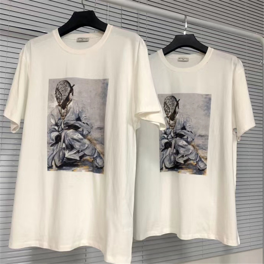 

2021 New High Quality Digital Printing T-shirt Men Women Summer Couple Loose Ih Nom Uh Nit T-shirts Top Tee B9uh