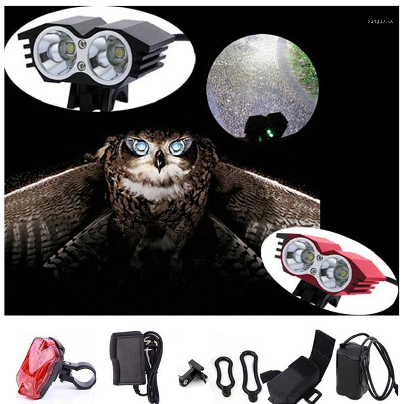 

Bike Light X2 CREE XM-L T6 LED 5000Lumen Cycling Lamp HeadLight Headlamp 3 Modes with 18650 Battery Bicycle Accessory1