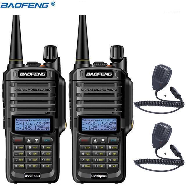 

2Pcs Baofeng UV-9R Plus IP67 Waterproof walkie talkie VHF UHF 8W powerful Portable 10km Long Range UV9R Two Way Radio1