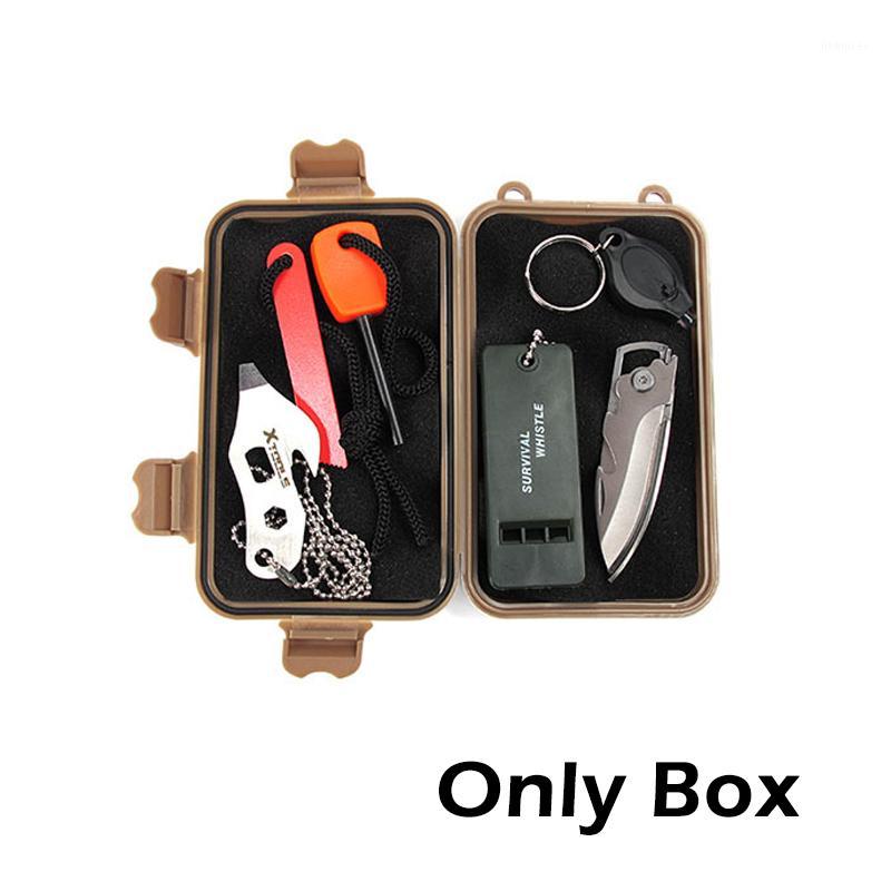 

1pcs Gifts Novelty Outdoor Airtight Shockproof Boxes Survival Storage Case Holder For Matches Sealed Container Party Favors1