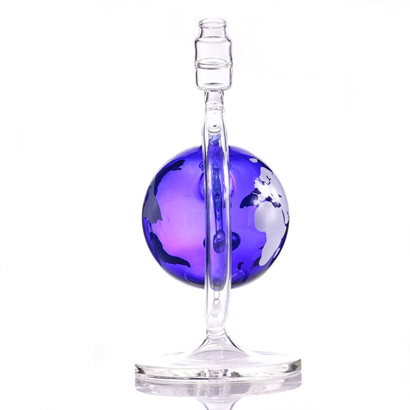 

Hookahs Globe style water pipes 7.3IN Recycler bubbler with glass bowl Dab Rig