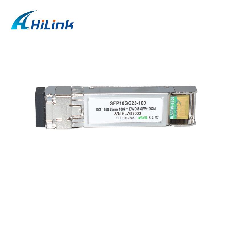 

10G SFP+ DWDM 1558.98nm C23 100km dual LC DDM fiber optic module