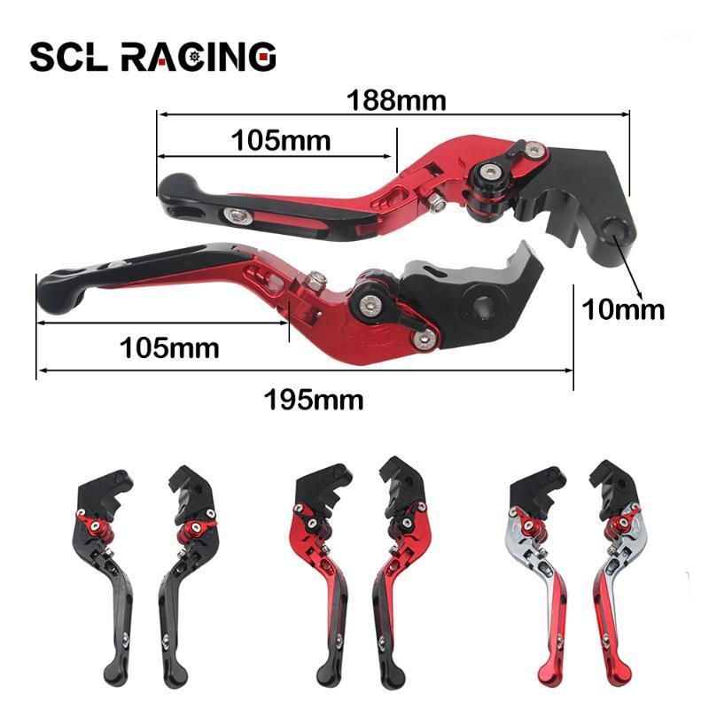 

Alconstar 1 Pair Motorcycle Aluminum Alloy Folding Brake Handle Clutch Lever For YZF-R6 2005-2020 Motorcross1