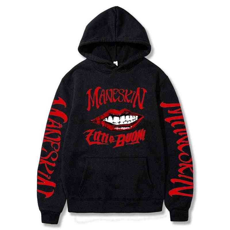 

Nxy Men's Hoodies Maneskin Sweatshirt Italian Singer Streetwear Tops Harajuku Men Hooded Pullover Casual Oversize Unisex Moletom 221224, Pink