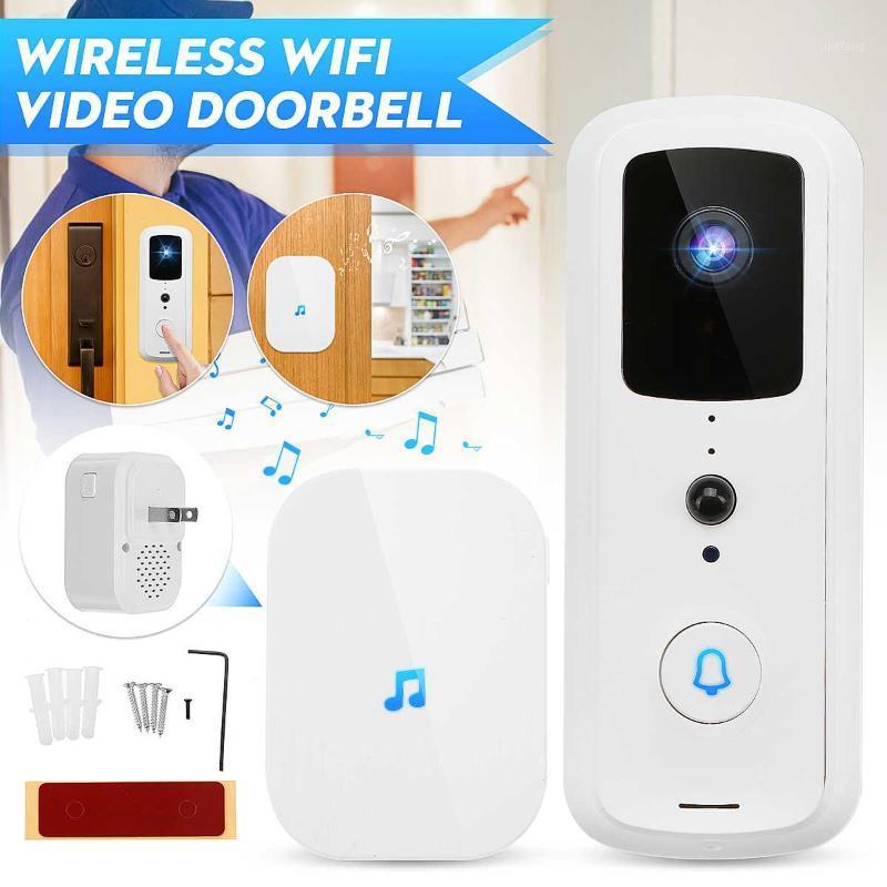 

720P IP Video Doorbell Smart Wireless WiFi Door Bell Visual Recording Home Monitor IR Alarm Wireless Security Camera1