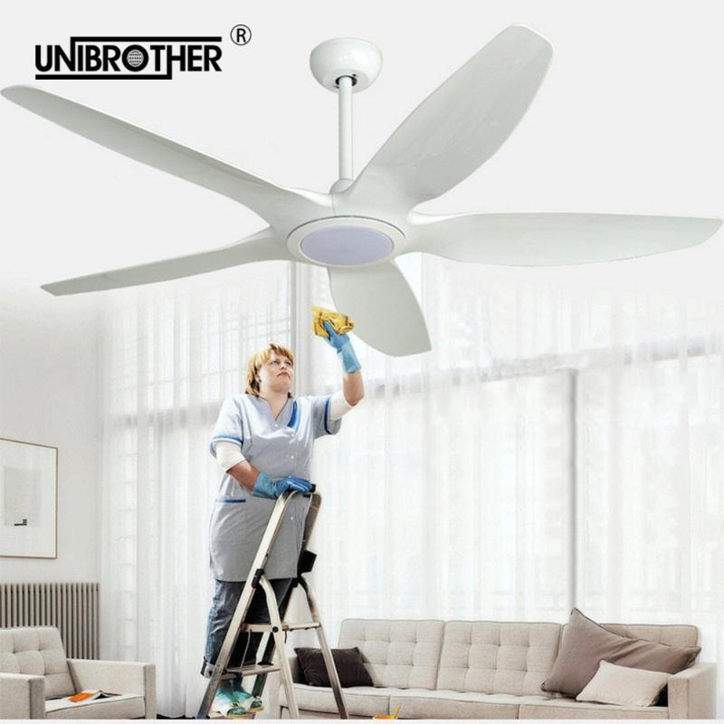 

64 Inch Ceiling Fans with lamp 5 wooden Blades American luxury Nordic retro remote control fan creative wood DC 110V - 240V1