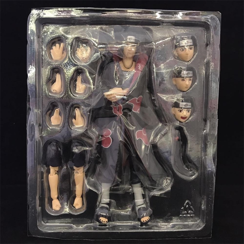 

15cm Naruto Uchiha Itachi Joint movement Action Figure PVC Collection Model toys for christmas gift Y200421