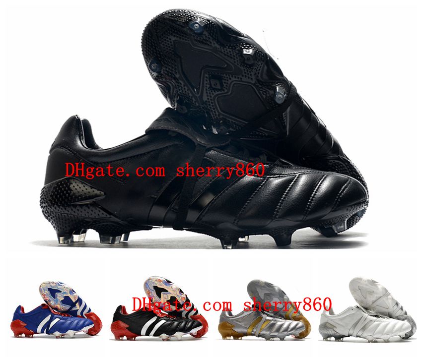 

2021 soccer shoes mens cleats Predator 20+Mutator Mania Tormentor FG football boots scarpe da calcio 20, As picture 2