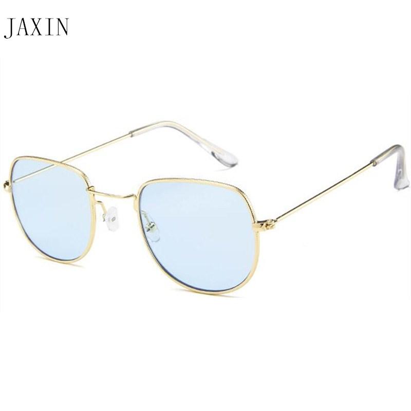 

JAXIN Cat eye sunglasses women Sun Glasses fashion mirror sunglasses women's brand designer female personality fashion UV400