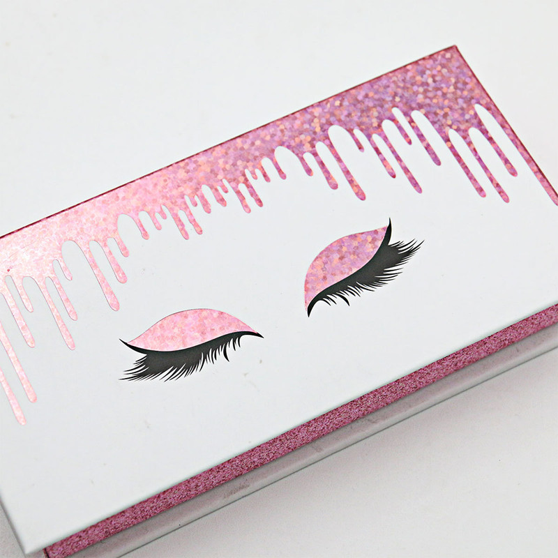 

DropshippingA pair of lashes box quicksand eye false eyelashes box