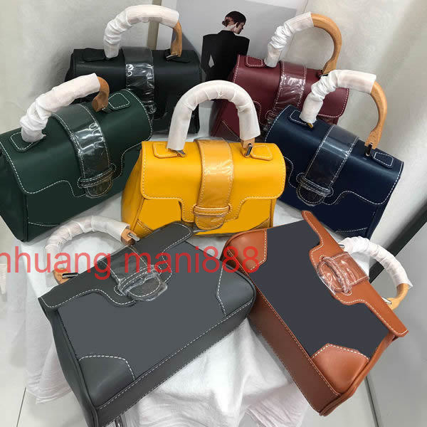 

bags Saigon mini small goYaS. printed dogtooth bag portable One Shoulder Messenger bag handbags crossbody handbag designers genuine leather, Box