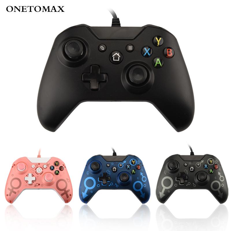 

USB Wired Controller For Microsoft Xbox One Controller Gamepad For Xbox One PC Win 7 8 10 Joystick Gamepad with Dual Vibration