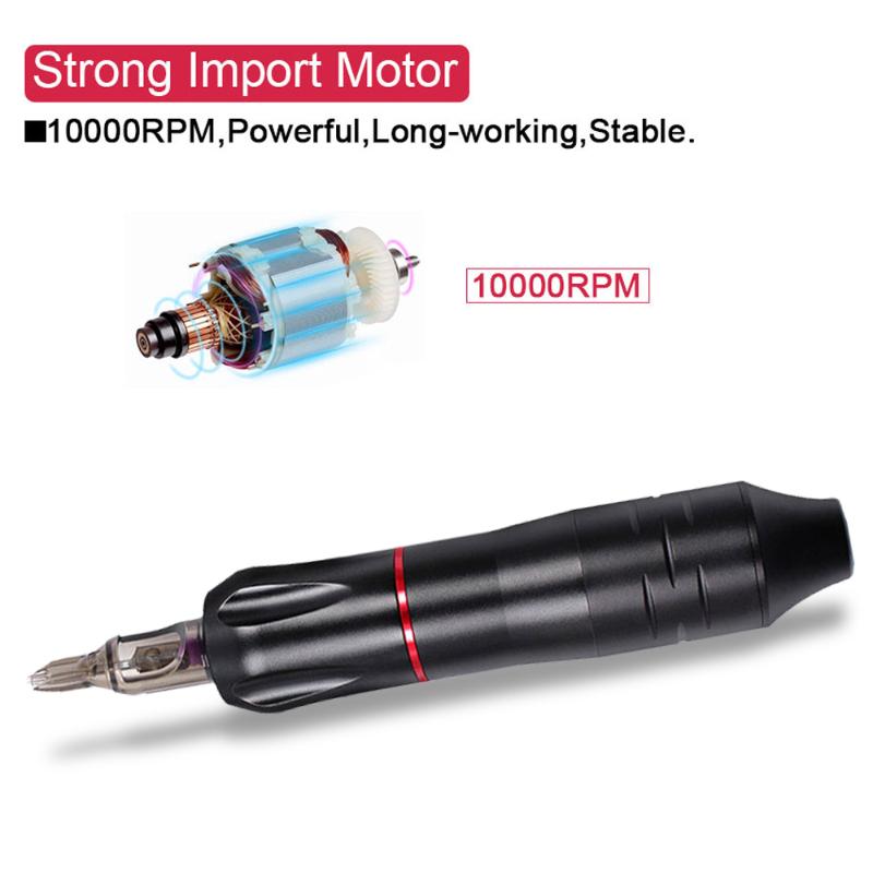 

1 Set Kit Tattoo Rotary Pen Power Supply Foot Pedal For Lining and Shading Practice For Tattoo Artist Body Machine Set