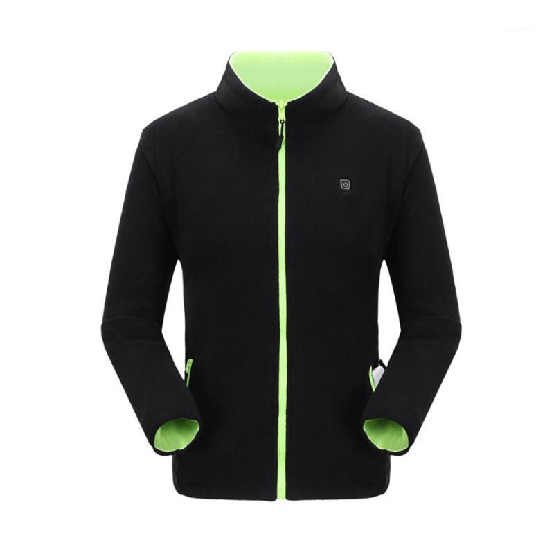 

Both Sides Wear Men USB Smart Heated Jacket Washable Back Heating Clothes Vest Skiing Camping Fishing Winter Warm Coat1, As pic