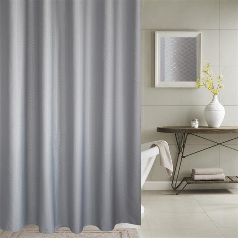 

Bathroom Shower Curtain 3D Blackout Curtain Polyester Shower Hotel High Quality Waterproof Hotel Bathroom