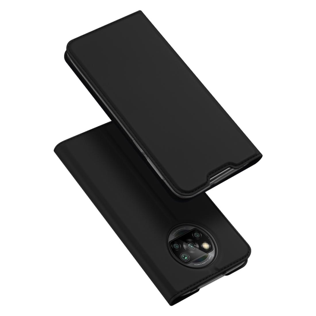 

For Xiaomi Poco X3 NFC DUX DUCIS Skin Pro Series Horizontal Flip PU TPU Leather Case with Holder Card Slots