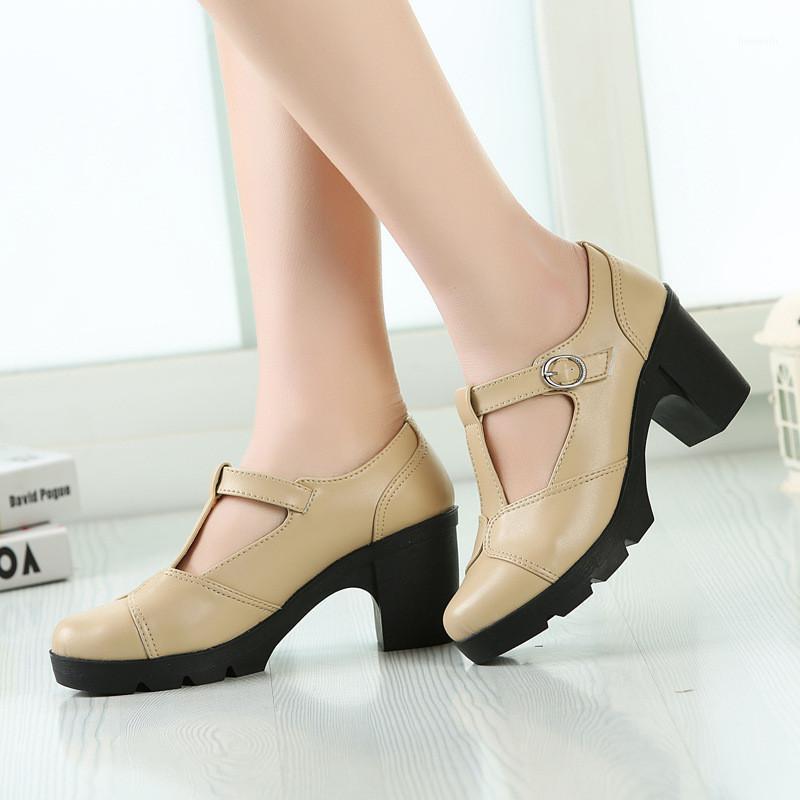 

Ankle Strap Round Toe T-Tied Ladies Platform Wedding Dress Office Lady Shoes Pumps Zapatos De Mujer Women High Heel Shoes Pumps1, Light blue w19