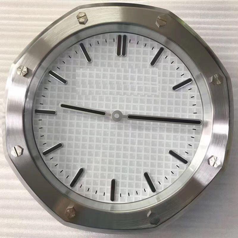 

Luxury Luminous Wall Clock Metal Watch Clock Relogio De Parede Logos Home Decor Large Modern Antique Cheap on The Wall