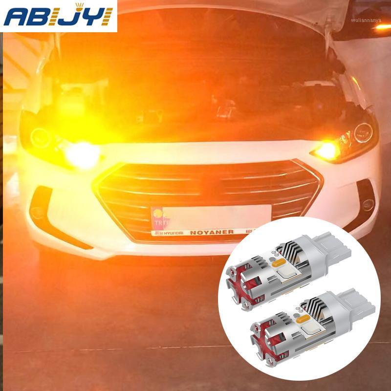 

Emergency Lights For Explorer Focus 2 3 Fiesta Kuga Fusion Escape 3156 3056 P27W Error Free LED Canbus Turn Signal Light Blinker Bulb