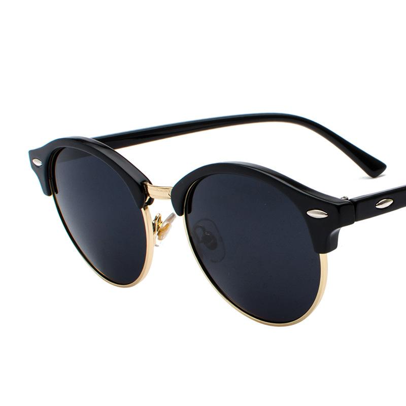 

Sunglasses Retro Polarized Ladies 2021 Round Men TR90 Driver Anti-glare UV400