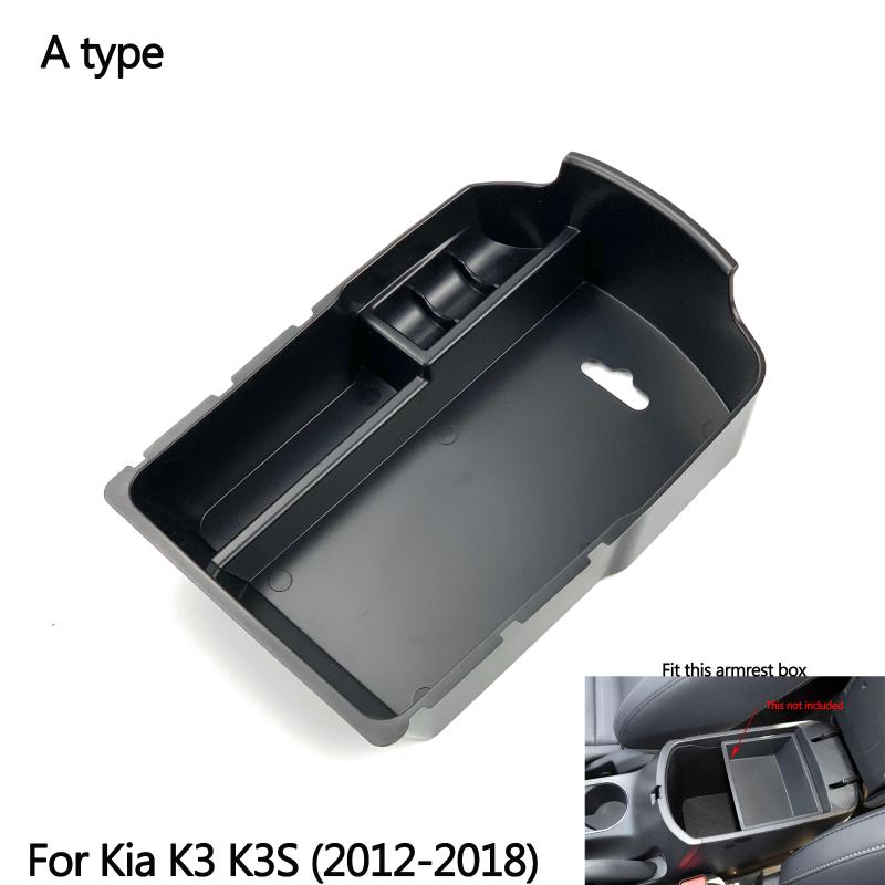 

Car Styling Accessories Dedicated Modified Central Armrest box Storage Tray Glove Box Pallet Case For Kia S 2012-2020