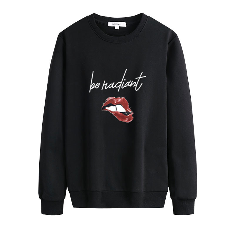 

DIY Sweatshirts for Men Fashion Letter Printed with Pattern Hot Sale High Quanlity Hoodies Mens Loose Clothing Autumn Winter Sweatshirts, Black