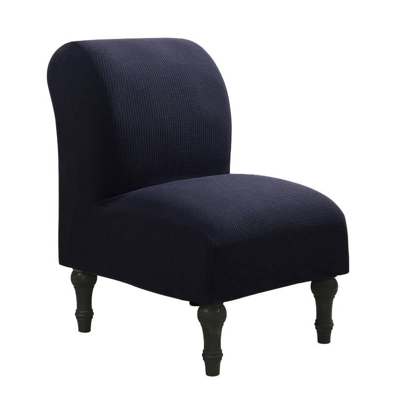 

Knitted Removable Stretch Covers Washable Furniture Protector Dustproof Soft Easy Install Armless Chair Slipcover Waterproof