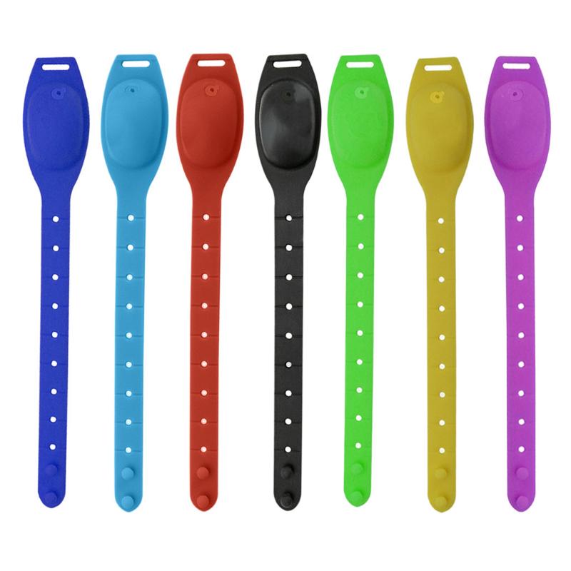 

100(7PC )Adult Kid Liquid Wristband Hand Dispenser USD 520.00