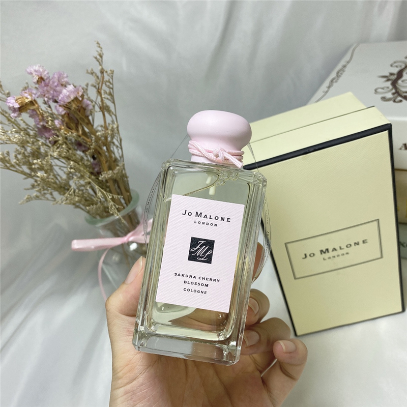 

High Quality Jo Malone London perfume sakura cherry blossom parfums pour femmes 100ML Wild Bluebell Cologne perfumes fragrances for women