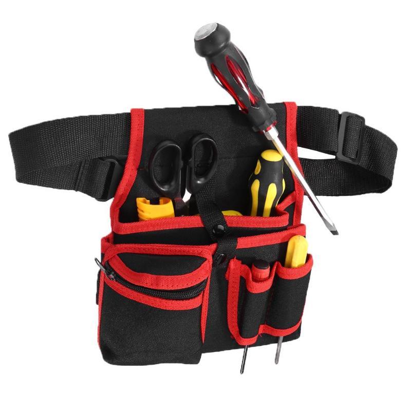 

Waist Tool Bag Belt Electrician Tools Professional Holder Pockets Oganizer Carrying Pouch Multifunctional Woodworking Tool Bags