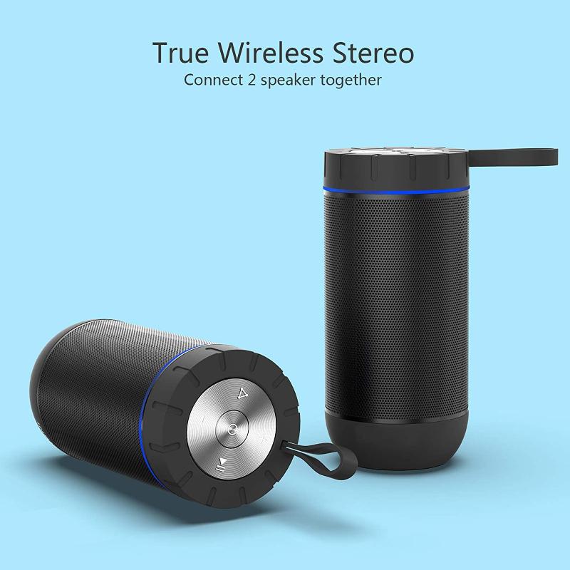 

COMISO Bluetooth Speaker with 24 Hours Playtime speaker wireless IP65 waterproof 360 surround ouedoor Portable