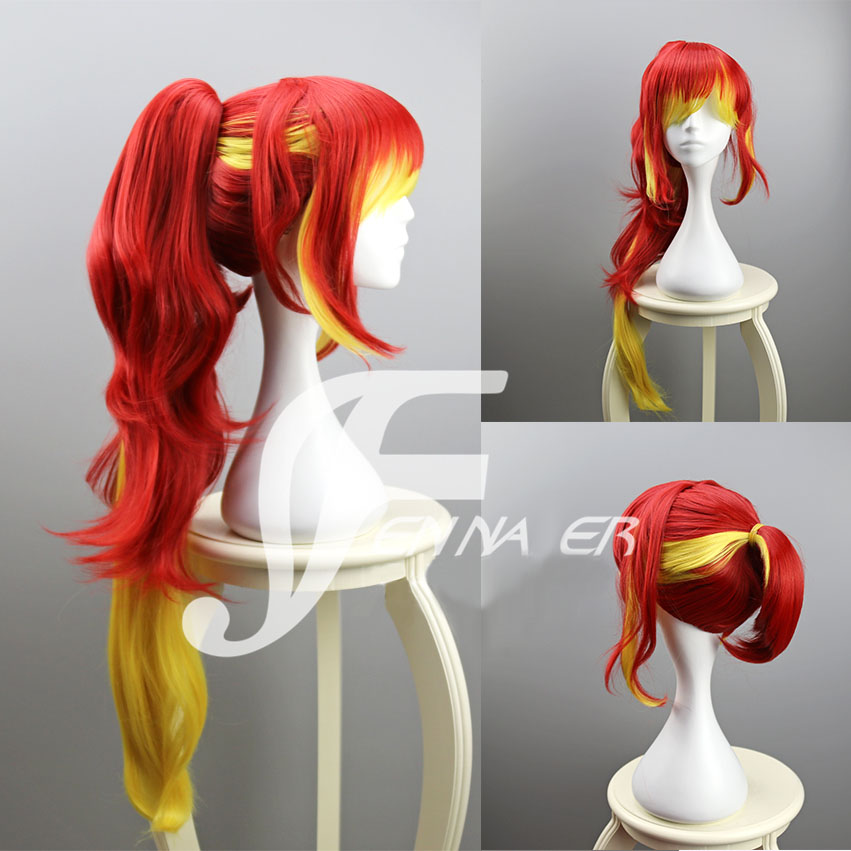 

Ao no Exorcist Kirigakure Shura Wig Cosplay Costume Heat Resistant Synthetic Hair Men Women Halloween Party Wigs, The same as picture