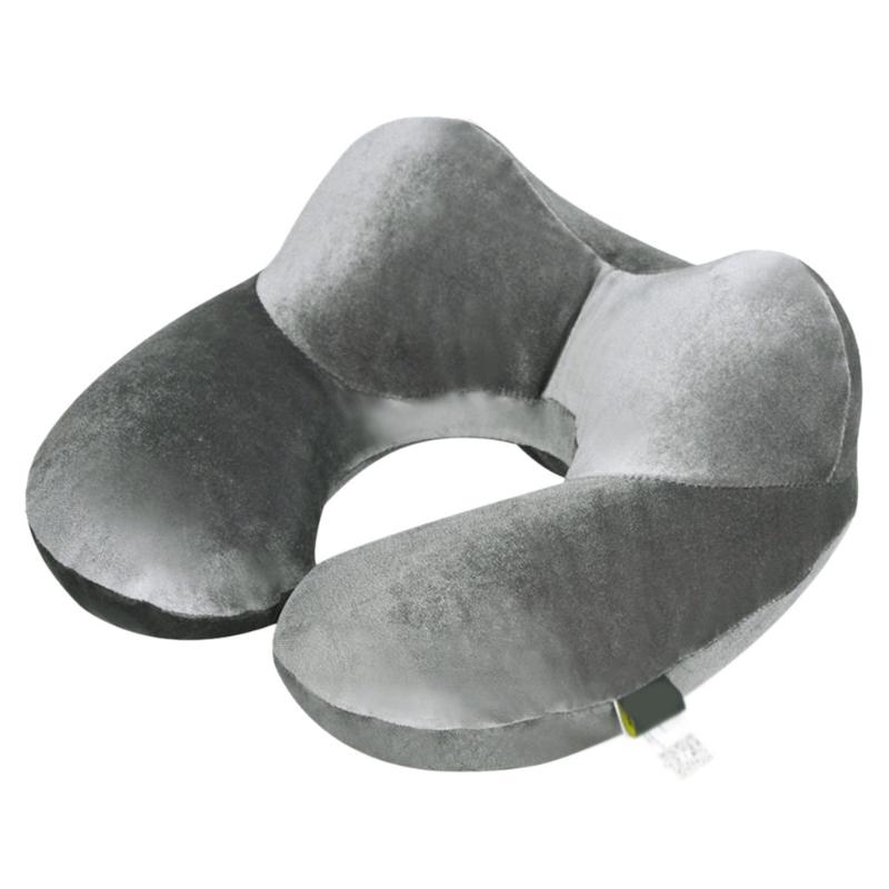 

U-Shape Travel Pillow for Airplane Inflatable Neck Pillow Travel Accessories Comfortable Pillows for Sleep Home Textile