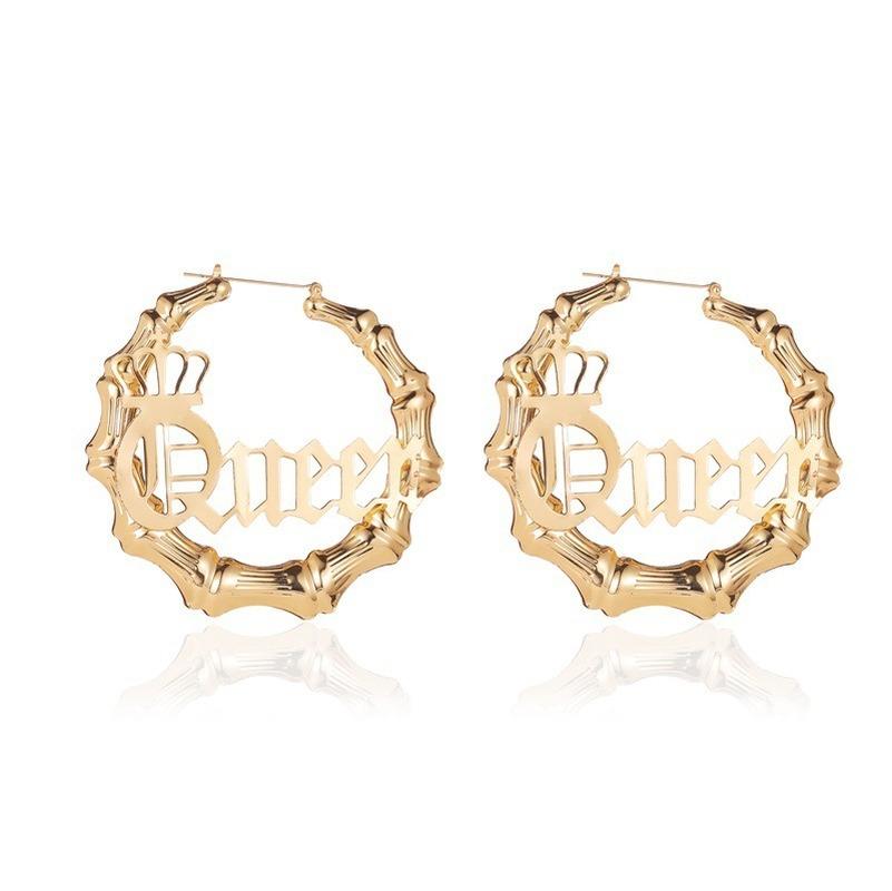 

New Fashion Jewelry Dubai Gold Women Earrings Party Exaggerated Trendy Jewelry Bridal Accessories Girls Gifts
