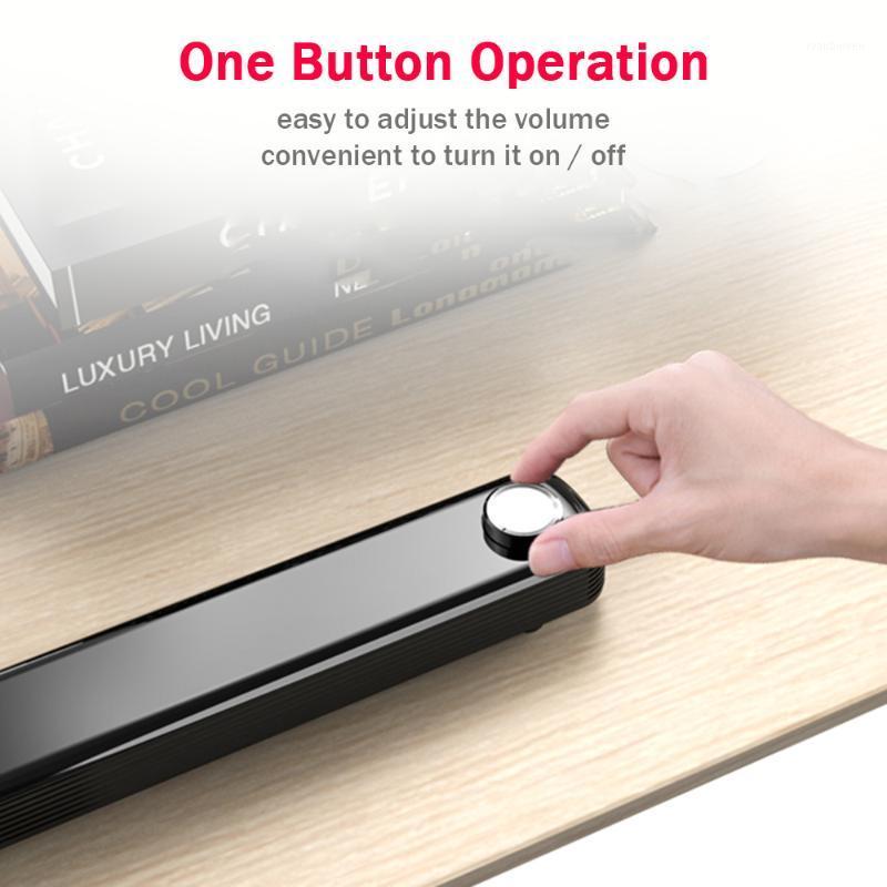 

SADA V-102 Home Speaker Bar Computer Speaker 3.5mm Audio Cable Wired Computer Sound Bar Stereo USB Powered for Laptop PC1