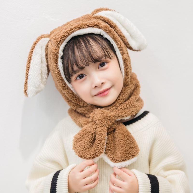 

3-10 Years Kids Baby Hats Boys Girls Winter Beanie Warm Hat Ear Hat Earflap Comfortable Fleece Child Toddler Cap