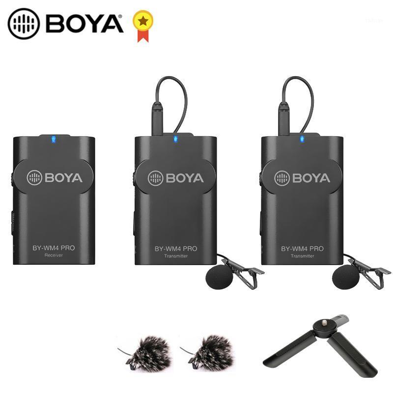 

BOYA BY-WM4 Pro K2 K1 Phone Wireless Lav Microphone Video Audio Lavalier Mic for DSLR Camera DV Smartphone Vlog Live Streaming1