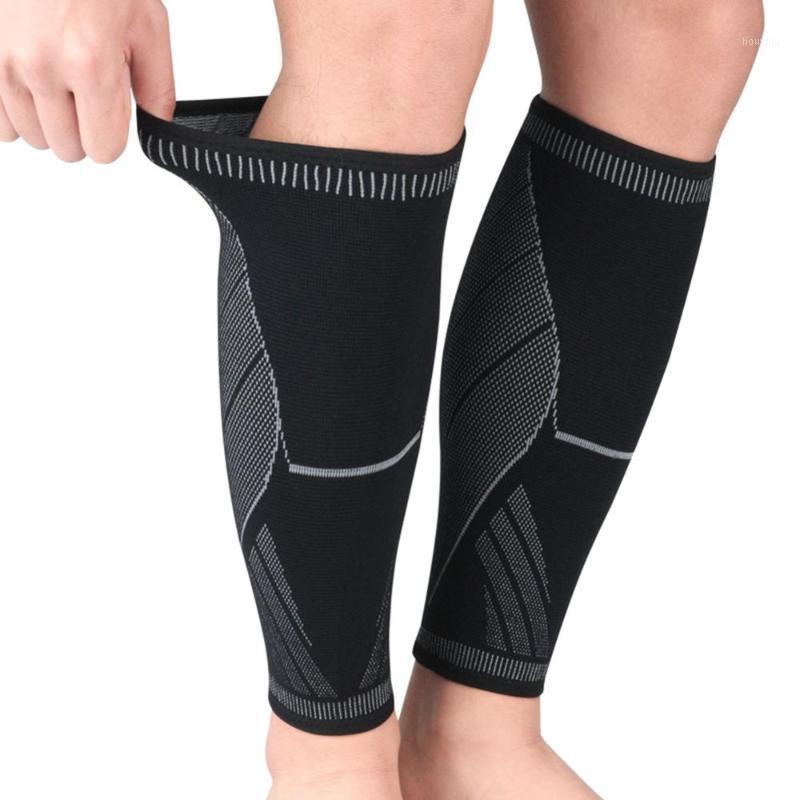 

Gym Leg Leggings Breathable Knitting Protectors Fitness Tape Anti-collision Compression Running Rollers Knee Pads ForMen1, Blue