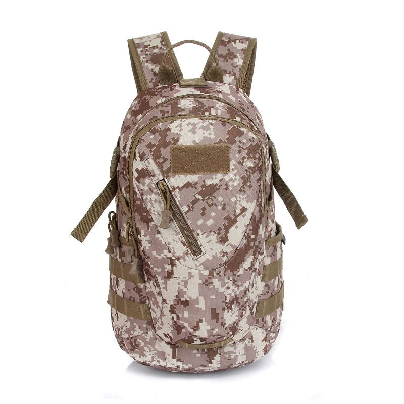 

Outdoor Army Tactical Backpack Men's Hiking Rucksack Travel Mountaineering Backpack Camouflage Climbing Camping Bag