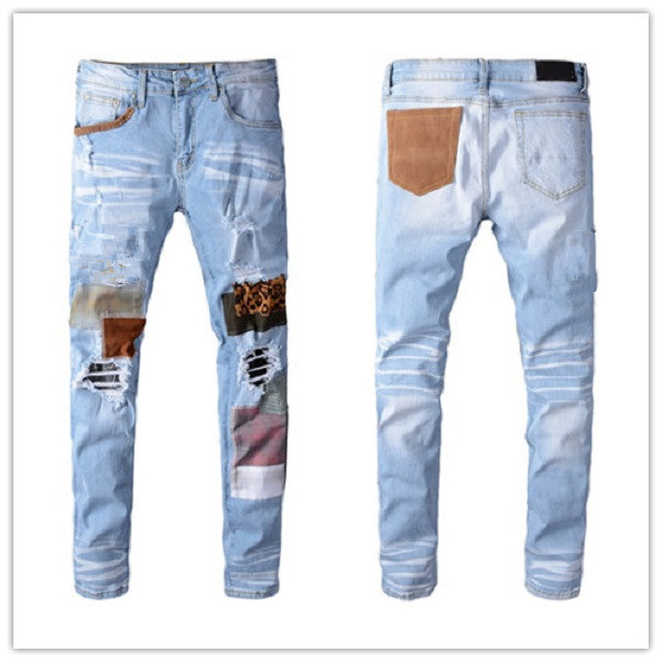 

Fashion Skinny Mens Straight Slim Elastic Jean Casual Biker Male Stretch Denim Trouser Classic Pants 626 Size 28-40 1uyd, 614