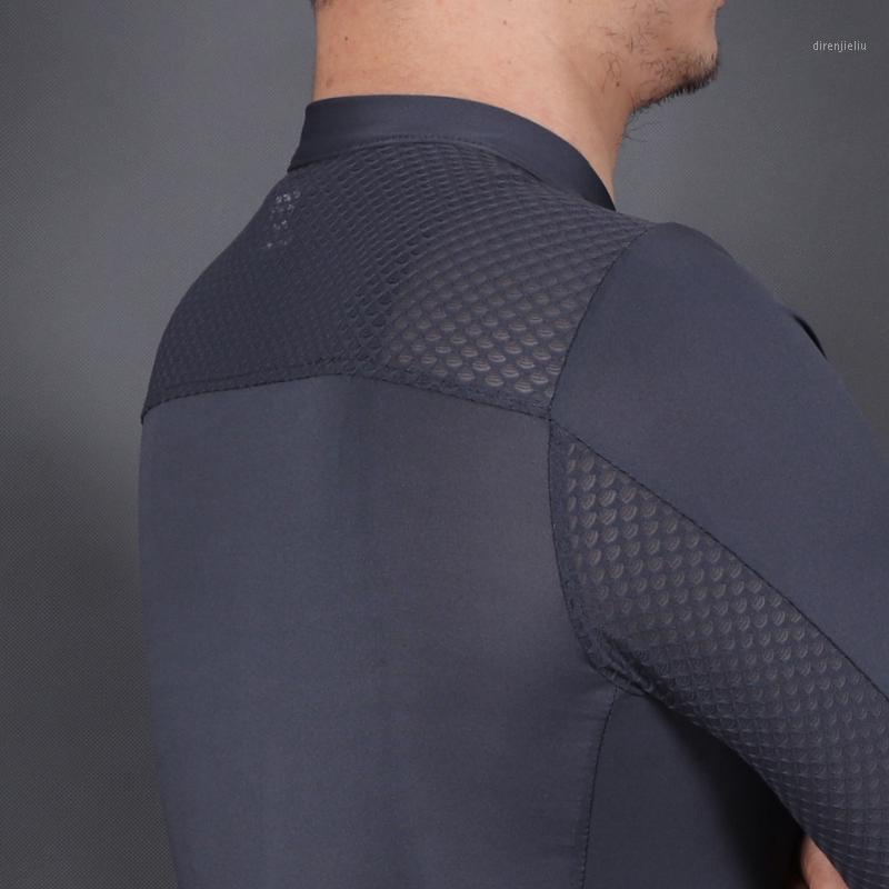 

SPEXCEL 2020 NEW GRAY update Spring Summer Pro Team aero Long Sleeve Cycling Jersey race cycling jersey bicycle Seamless shirt1, As pic