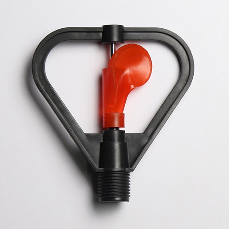 

New 1/2inch DN15 Gardening Irrigation Nozzle Misting Spray Head 360 degree Auto Rotation Sprinkler Head1, As pic