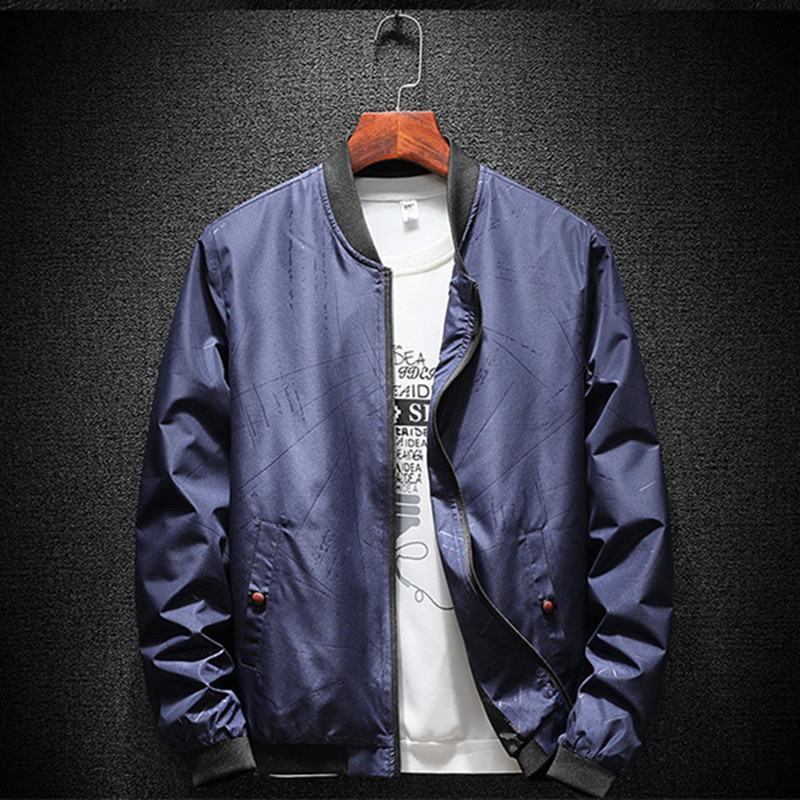 

2021 Men's Autumn Clothes Man's Jacket Baseball From Good Quality Men Plus Size M-3xl 2A4T, Army green.