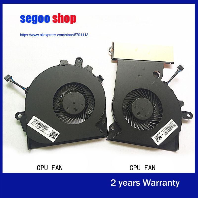 

Fan For OMEN 15-CE 17-AN TPN-Q194 929455 929456-001 NFB74A05H-001 NS75B00-16M02 NS85B00-16M03 NFB76A05H-001 G3A-GPU G3A-CPU