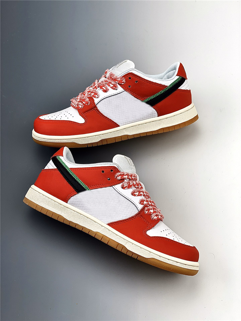 

Frame Skate x D Habibi White Red Women Shoes Chunky Athletic Sneakers Trainers Wholesale Mens Sports Shoe, No shoes